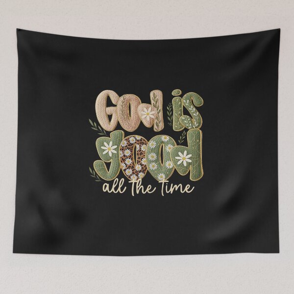 Item preview, God is Good All The Time Christian Jesus Faith Bible Verse designed and sold by FrankIsabel.