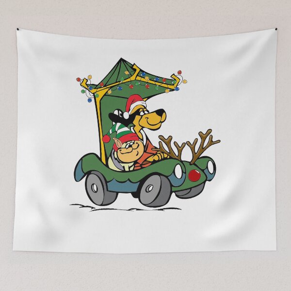 Item preview, Holiday Muttley and Pal Vehicle Ride designed and sold by TimothyStewas.