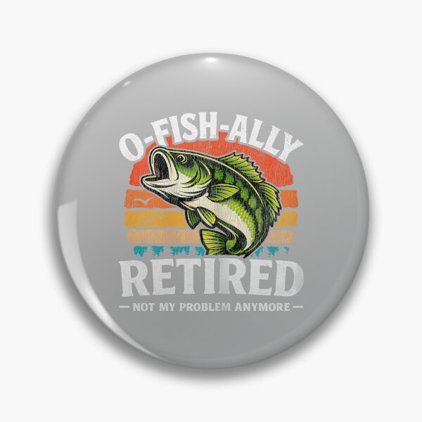 Item preview, Husband Dad O-Fish-Ally Retired Fishing Funny Retirement designed and sold by ArleneRowe.