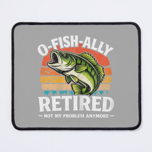 Item preview, Husband Dad O-Fish-Ally Retired Fishing Funny Retirement designed and sold by ArleneRowe.