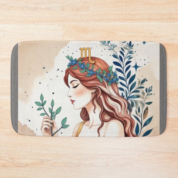 Item preview, Virgo Zodiac Botanical colorful geometric botanical zodiac design designed and sold by SmashingDeals.