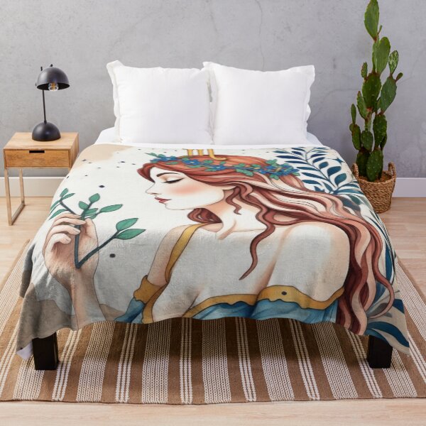 Item preview, Virgo Zodiac Botanical colorful geometric botanical zodiac design designed and sold by SmashingDeals.