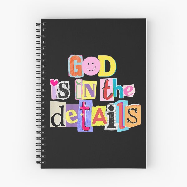 Item preview, God is in the Details Christian Bible Verse Retro Graphic designed and sold by FrankIsabel.