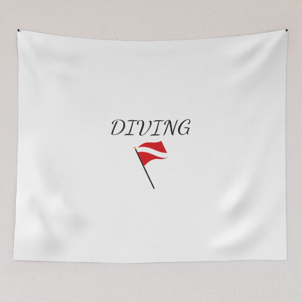 Item preview, DIVE T-Shirt – Dive Flag Scuba Tee | Uncle Jichuan designed and sold by Uncle-Jichuan.