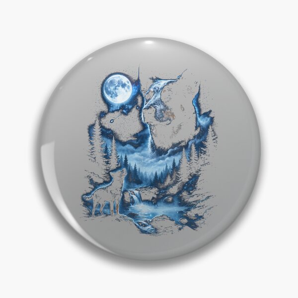 Item preview, Blue Heeler Howling to the Moon Meme Animal Graphic designed and sold by mjohnson9.