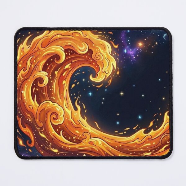 Item preview, Cosmic Ocean Wave in Starry Space designed and sold by MysticVargas.