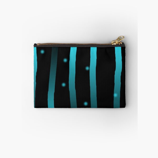 Item preview, Black and Blue Vertical Stripe Organic Pattern | Dark Minimal Alt Aesthetic | Dark Feminine Y2K Aesthetic designed and sold by dfly-creations.
