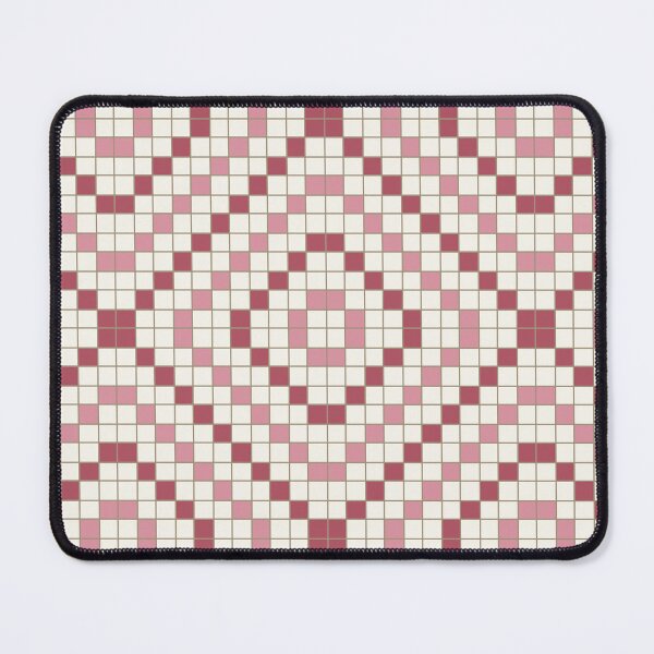 Item preview, Dusty Rose Geometric Grid Pattern designed and sold by ccitypictures.