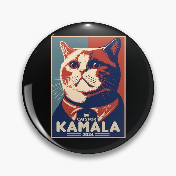 Artikelvorschau, Patriotisches Katzenporträt im Stil einer Wahlkampagne entworfen und verkauft von Ledio Skenderi.