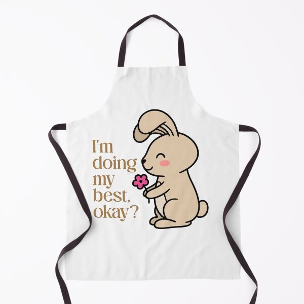 Item preview, I'm Doing My Best Bunny designed and sold by NullSpacePrints.