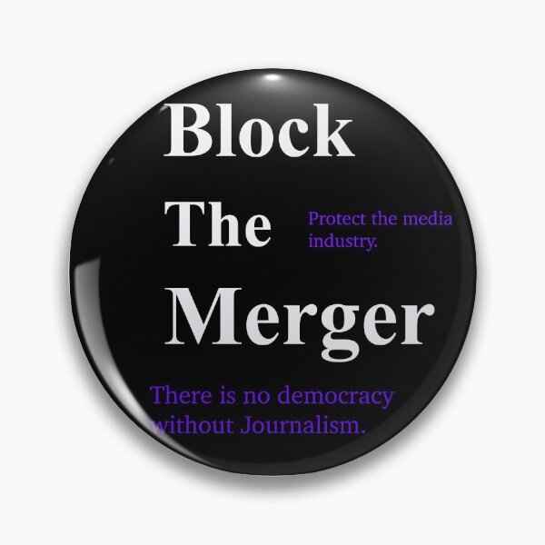 Item preview, Block the Merger designed and sold by sparklepnk.