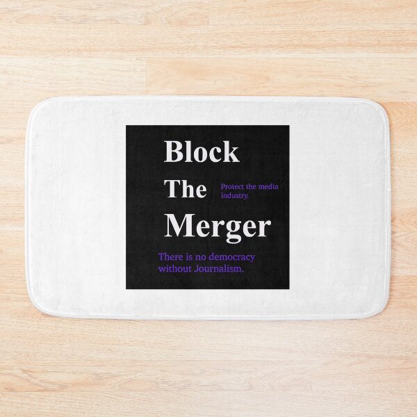 Item preview, Block the Merger designed and sold by sparklepnk.
