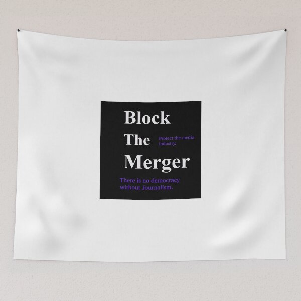 Item preview, Block the Merger designed and sold by sparklepnk.