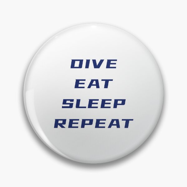 Item preview, DIVE EAT SLEEP REPEAT T-Shirt – Scuba Diver Lifestyle Tee | Uncle Jichuan designed and sold by Uncle-Jichuan.