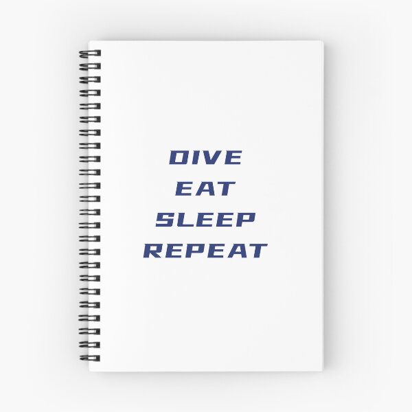 Item preview, DIVE EAT SLEEP REPEAT T-Shirt – Scuba Diver Lifestyle Tee | Uncle Jichuan designed and sold by Uncle-Jichuan.