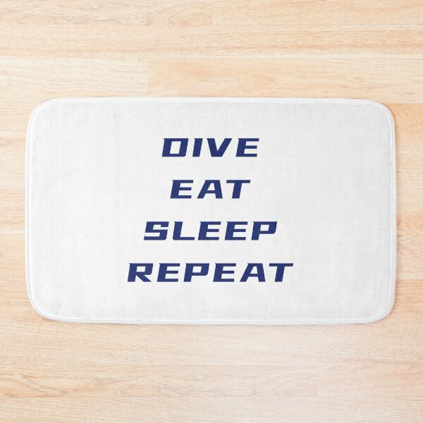 Item preview, DIVE EAT SLEEP REPEAT T-Shirt – Scuba Diver Lifestyle Tee | Uncle Jichuan designed and sold by Uncle-Jichuan.