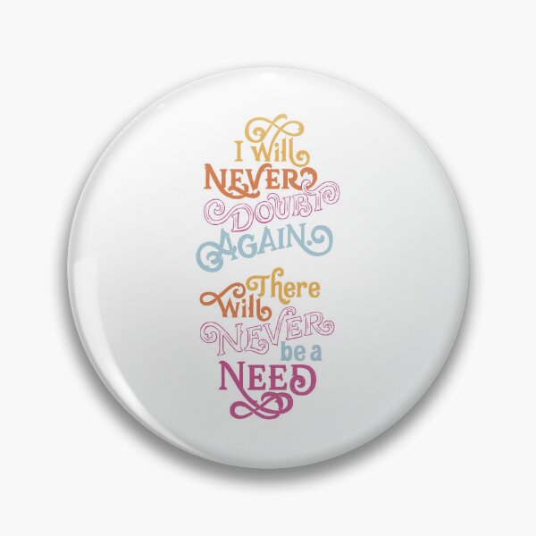 Item preview, Never Doubt Again designed and sold by polliadesign.