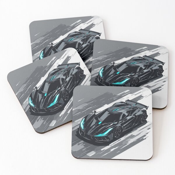 Item preview, Midnight Velocity - Futuristic Concept Car Art designed and sold by thepixelcloset.