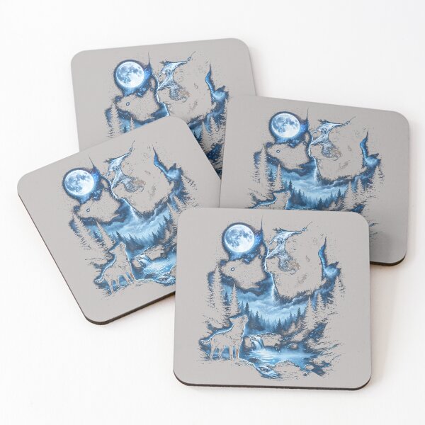 Item preview, Blue Heeler Howling to the Moon Meme Animal Graphic designed and sold by mjohnson9.
