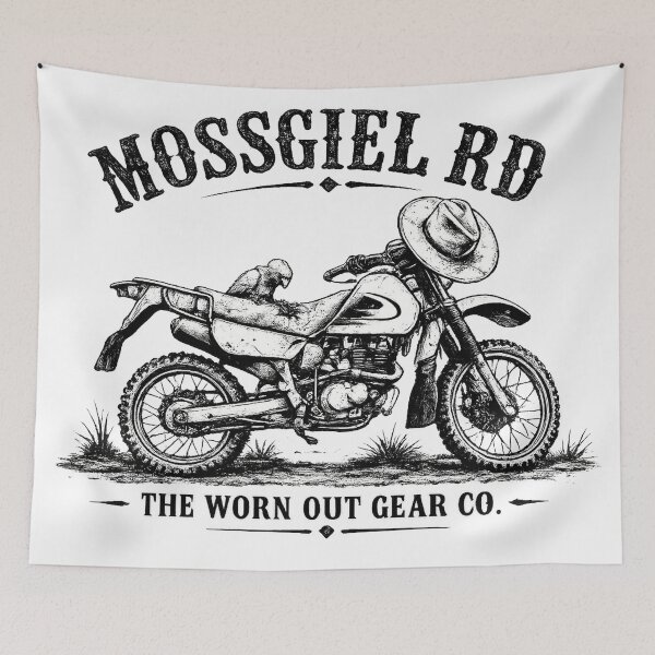 Item preview, Worn Out Farm Bike Country Life designed and sold by Mossgiel Rd.