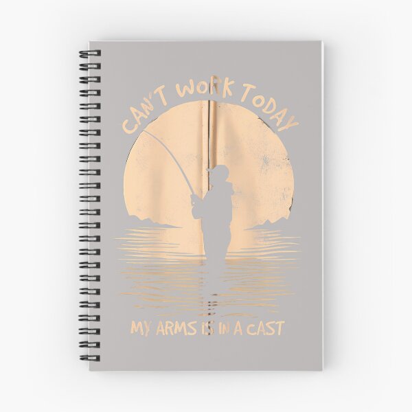 Item preview, I Can't Work Today My Arm Is In A Cast Fish Fan Fisherman designed and sold by ArleneRowe.