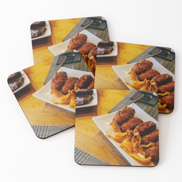 Item preview, Delicious Fried Appetizers on Platter designed and sold by Mariagowild.