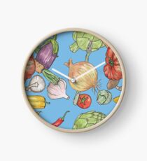 Garden Fresh Clock