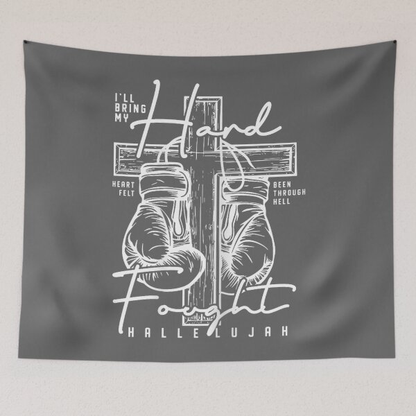 Item preview, Brandon Hard Fought Hallelujah Praise Jesus designed and sold by KristineLi.