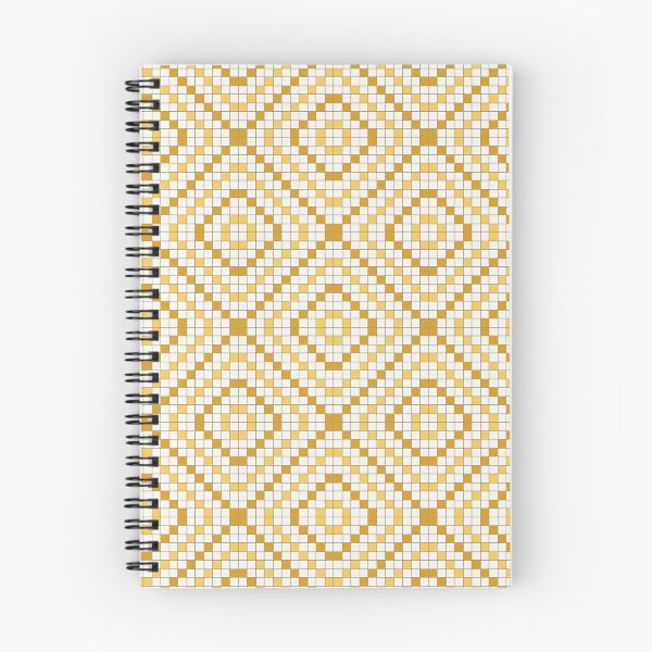 Item preview, Golden Mustard Geometric Grid Pattern designed and sold by ccitypictures.