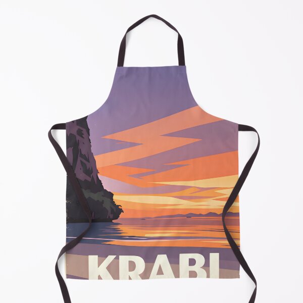 Item preview, Phi Phi Islands – Thailand Retro Sunset Collection designed and sold by Spirit of Siam.