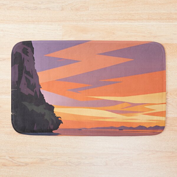 Item preview, Phi Phi Islands –  Thailand Retro Sunset Collection designed and sold by Spirit of Siam.