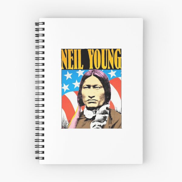 Item preview, Neil Young Americana Portrait Graphic Design designed and sold by ArmandaBischo.
