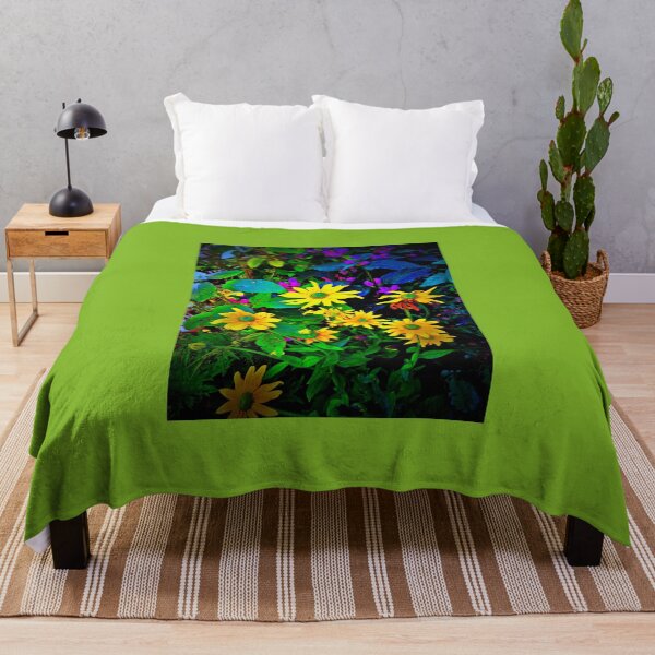 Item preview, Wild Yellow Flowers designed and sold by Anthony Macaluso.