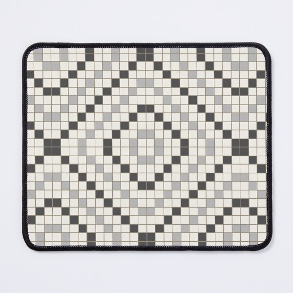 Item preview, Charcoal Modern Geometric Grid Pattern designed and sold by ccitypictures.