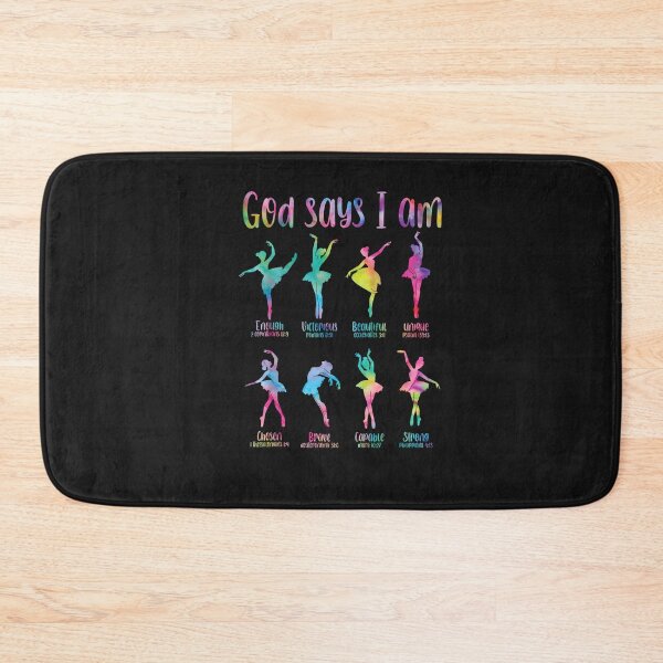 Item preview, God Says I Am Ballet Dancer Bible Verse Christian designed and sold by FrankIsabel.