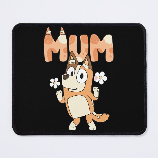 Item preview, Cartoon Dog Mum Flowers Wording designed and sold by TijanaARTSt88.