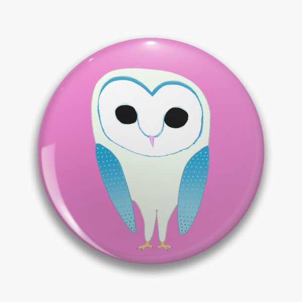 Item preview, White Barn Owl designed and sold by TamaAnimalArt.