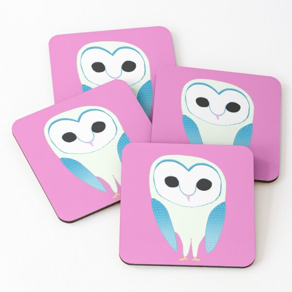 Item preview, White Barn Owl designed and sold by TamaAnimalArt.