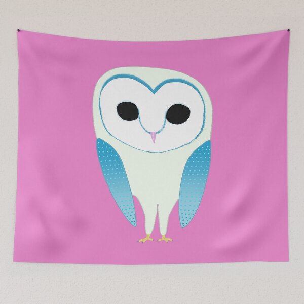 Item preview, White Barn Owl designed and sold by TamaAnimalArt.