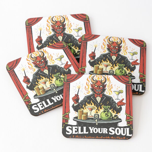 Item preview, Sell Your Soul Life's A Better Deal With The Devil designed and sold by Matinez Pink.