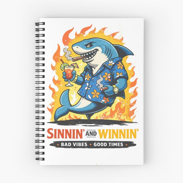 Item preview, Sinnin' and Winnin' Bad Vibes Good Times designed and sold by Matinez Pink.
