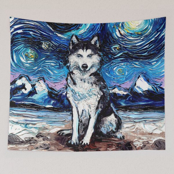 Item preview, Husky Night designed and sold by AjaTrier.