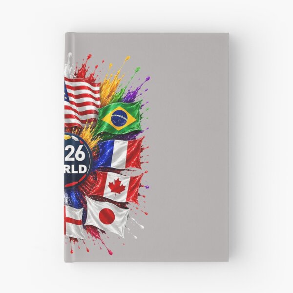 Item preview, 2026 World Flags Sports Fan Color Splash Celebration Graphic designed and sold by mjohnson9.