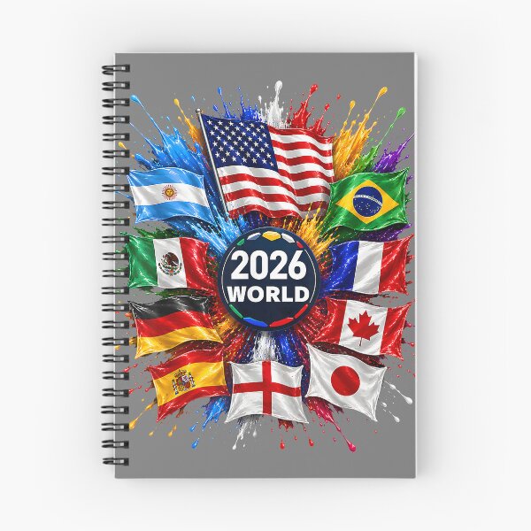Item preview, 2026 World Flags Sports Fan Color Splash Celebration Graphic designed and sold by mjohnson9.
