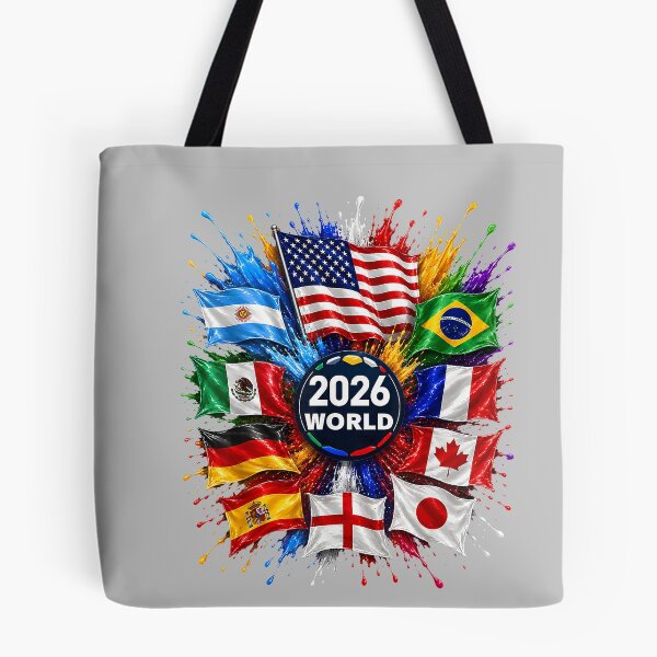 Item preview, 2026 World Flags Sports Fan Color Splash Celebration Graphic designed and sold by mjohnson9.