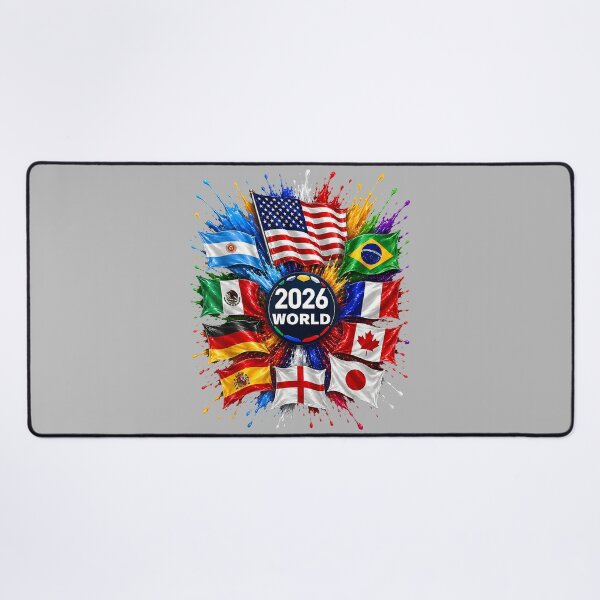 Item preview, 2026 World Flags Sports Fan Color Splash Celebration Graphic designed and sold by mjohnson9.