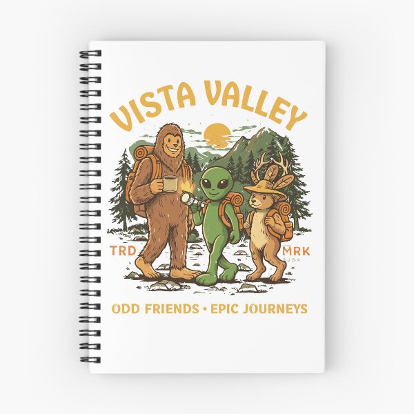 Item preview, Vista Valley Odd Friends Epic Journeys designed and sold by Matinez Pink.
