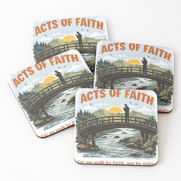 Item preview, Acts Of Faith 2 Corinthians 5:7 designed and sold by Matinez Pink.