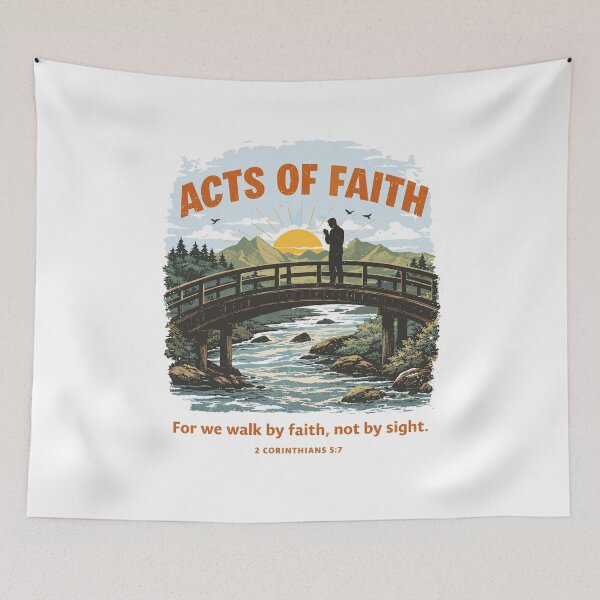 Item preview, Acts Of Faith 2 Corinthians 5:7 designed and sold by Matinez Pink.