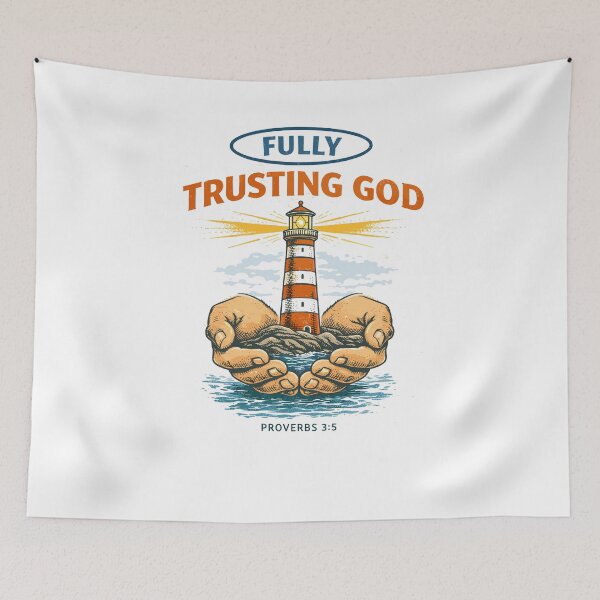 Item preview, Fully Trusting God Proverbs 3:5 designed and sold by Matinez Pink.